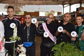 Sorteo del orden de participación en la Gla drag Queen de Telde (Foto TA y FJS)